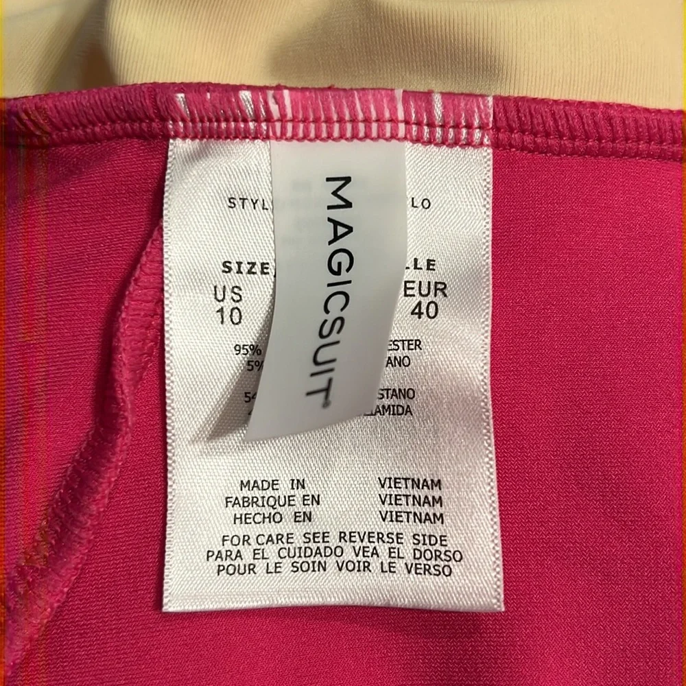 NWOT Magicsuit Solid Rita Top